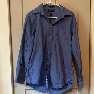 Men's Blue Dress Shirt